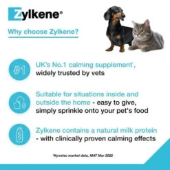 Zylkene® Calming Supplement For Cats And Dogs -Pet Supplies 11ed6d4fd0aed95137ad0e91aa7590adbd8a500c7062b59e4f703b458b23cee1