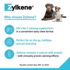 Zylkene® Calming Chews For Dogs -Pet Supplies 536e16a21425f30aa37469ae843425ea3aaae61cec9eda00e52e5eadf6887246