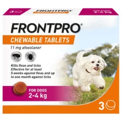 FRONTPRO® Chewable Tablets Flea And Tick Treatment For Dogs -Pet Supplies 60331d3eabb66fc8dae14a9a8fbb88b8