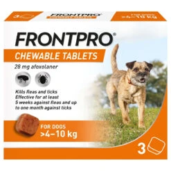 FRONTPRO® Chewable Tablets Flea And Tick Treatment For Dogs -Pet Supplies 976b9b5c9fe4b00b83bc12c49c8db487