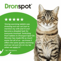 6x Dronspot Spot On Worming Solution For Small Cats (0.5-2.5kg) -Pet Supplies DronspotSpotOnWormer Review