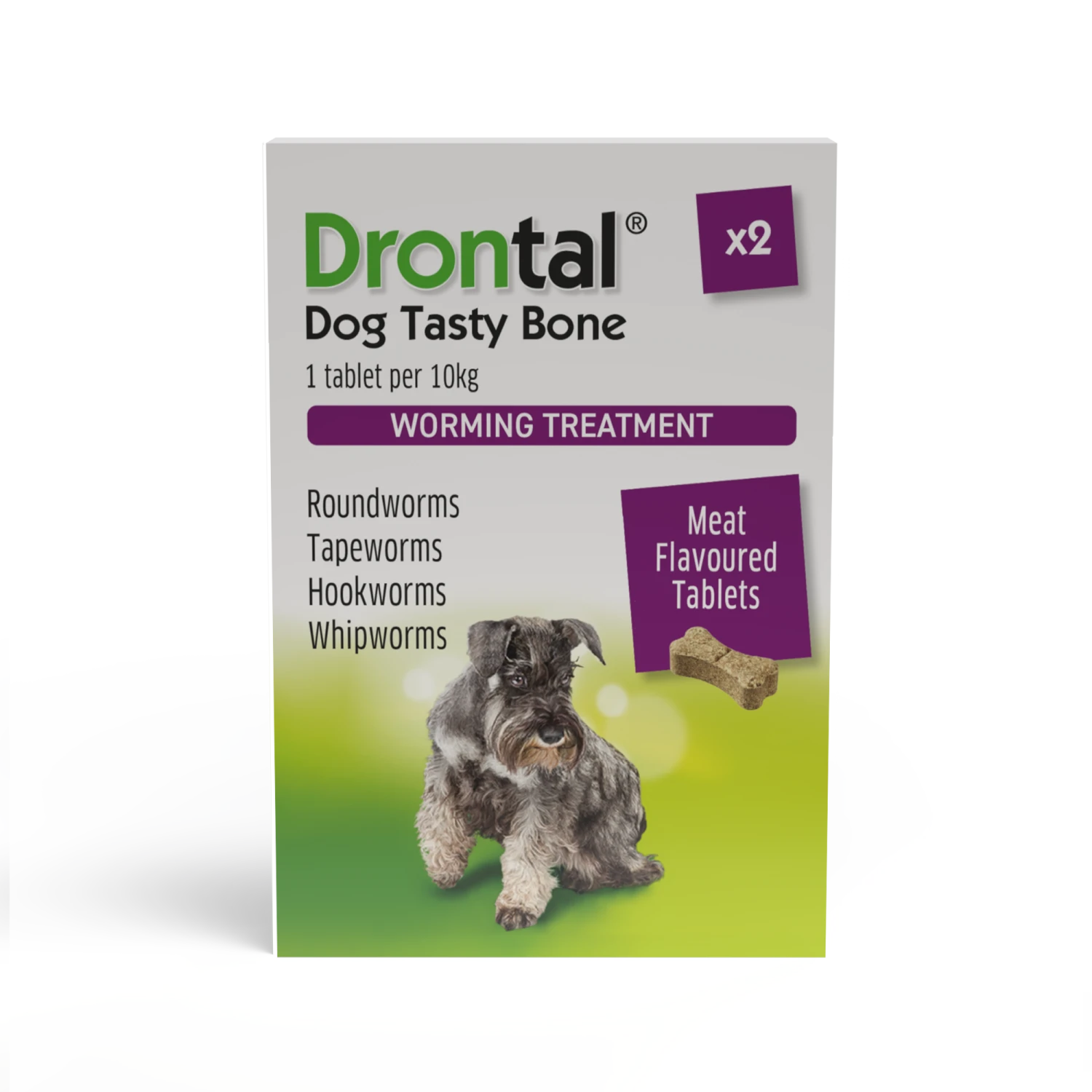 Drontal Tasty Bone Wormer Tablets Small/Medium Dog 7 Drontal Tasty Bone Wormer Tablets Small/Medium Dog - Image 7