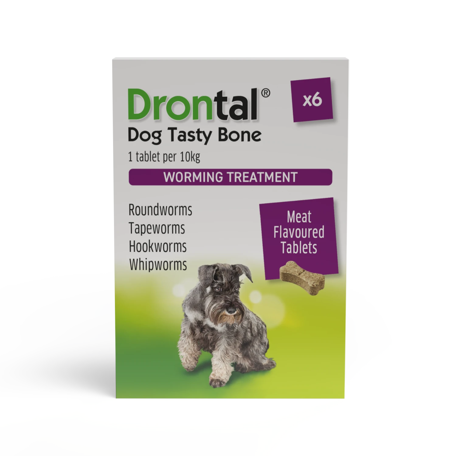 Drontal Tasty Bone Wormer Tablets Small/Medium Dog 8 Drontal Tasty Bone Wormer Tablets Small/Medium Dog - Image 8