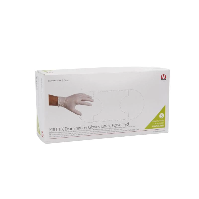 KRUUSE Latex Gloves Powder Krutex N/S 1 KRUUSE Latex Gloves Powder Krutex N/S