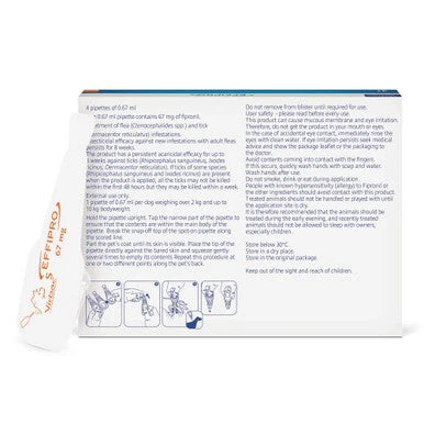 Effipro Spot On Flea Treatment For Dogs 2 Effipro Spot On Flea Treatment For Dogs - Image 2