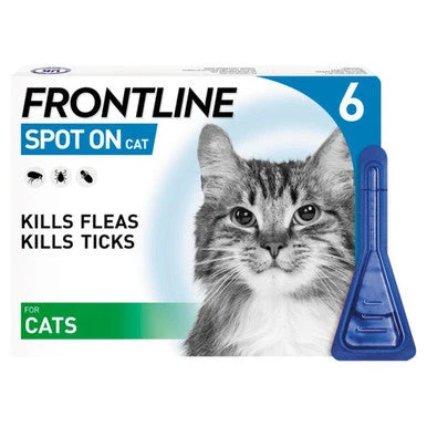 Frontline Spot On Flea & Tick Treatment For Cats 2 Frontline Spot On Flea & Tick Treatment For Cats - Image 2