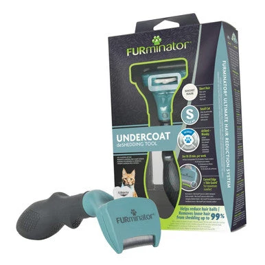 Furminator Cat Short Hair Deshedding Tool 3 Furminator Cat Short Hair Deshedding Tool - Image 3