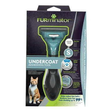 Furminator Cat Short Hair Deshedding Tool 1 Furminator Cat Short Hair Deshedding Tool