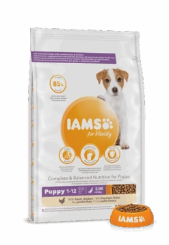Iams Vitality Puppy Small/Medium Breed Upto 1 Year Dry Dog Food - Fresh Chicken