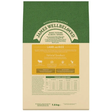 James Wellbeloved Adult Dry Dog Food - Lamb & Rice 4 James Wellbeloved Adult Dry Dog Food - Lamb & Rice - Image 4