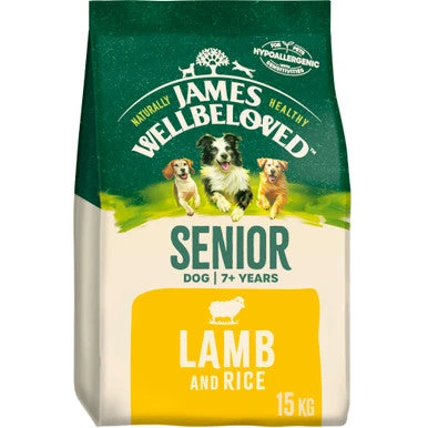 James Wellbeloved Senior Dry Dog Food - Lamb & Rice 1 James Wellbeloved Senior Dry Dog Food - Lamb & Rice