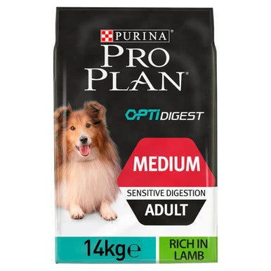 Purina Pro Plan Sensitive Digestion Medium Adult Dry Dog Food - Lamb 2 Purina Pro Plan Sensitive Digestion Medium Adult Dry Dog Food - Lamb - Image 2
