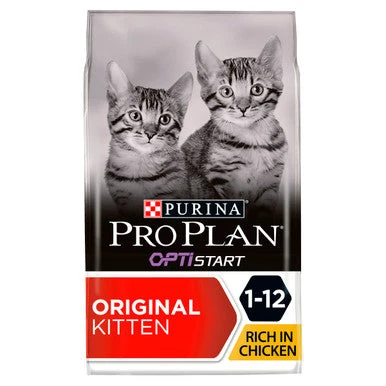 Purina Pro Plan Opti Start Original Kitten/Junior 1-12 Dry Cat Food - Chicken 1 Purina Pro Plan Opti Start Original Kitten/Junior 1-12 Dry Cat Food - Chicken
