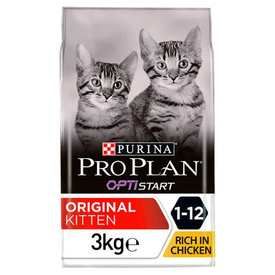 Purina Pro Plan Opti Start Original Kitten/Junior 1-12 Dry Cat Food - Chicken 2 Purina Pro Plan Opti Start Original Kitten/Junior 1-12 Dry Cat Food - Chicken - Image 2