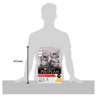 Purina Pro Plan Opti Start Original Kitten/Junior 1-12 Dry Cat Food - Chicken 4 Purina Pro Plan Opti Start Original Kitten/Junior 1-12 Dry Cat Food - Chicken - Image 4