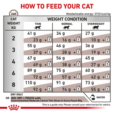 Royal Canin Veterinary Diet Gastrointestinal Moderate Calorie Adult Dry Cat Food 2 Royal Canin Veterinary Diet Gastrointestinal Moderate Calorie Adult Dry Cat Food - Image 2