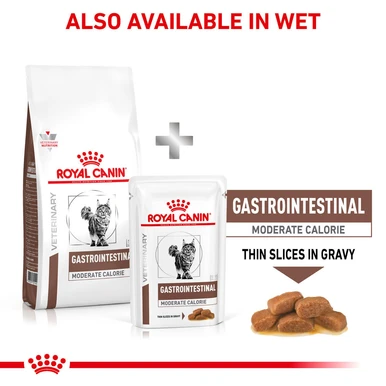 Royal Canin Veterinary Diet Gastrointestinal Moderate Calorie Adult Dry Cat Food 4 Royal Canin Veterinary Diet Gastrointestinal Moderate Calorie Adult Dry Cat Food - Image 4