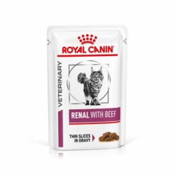 Royal Canin Veterinary Diet Renal Adult Wet Cat Food - Beef