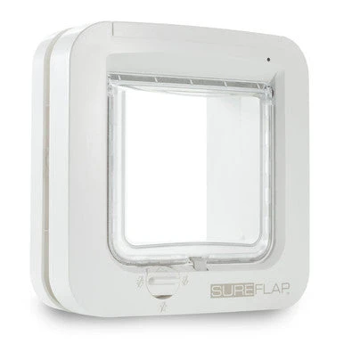 Sureflap Microchip Cat Flap - White 1 Sureflap Microchip Cat Flap - White