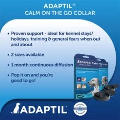 Adaptil Calm Dog Collar In Black -Pet Supplies I9088880 en 02 34945.1700638884.386.513