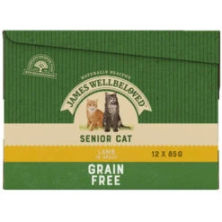 James Wellbeloved Grain Free Senior Cat Wet Food Pouch - Lamb -Pet Supplies I9101092 en 03 14734.1700639048.386.513