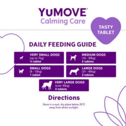 YuMOVE Calming Care Adult Dog Supplement Tablets -Pet Supplies I9195277 en 13 86894.1710539443.386.513