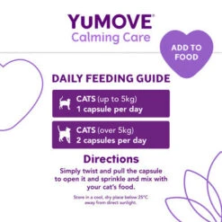 YuMOVE Calming Care Adult Cat Supplement Tablets -Pet Supplies I9325277 en 09 72613.1710539460.386.513