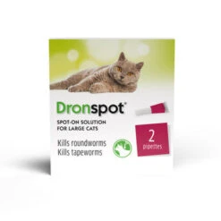 Dronspot Spot On Worming Solution For Large Cats (5-8kg)