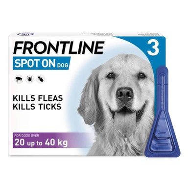 Frontline Spot On Flea & Tick Treatment For Large Dogs (20-40kg) 2 Frontline Spot On Flea & Tick Treatment For Large Dogs (20-40kg) - Image 2