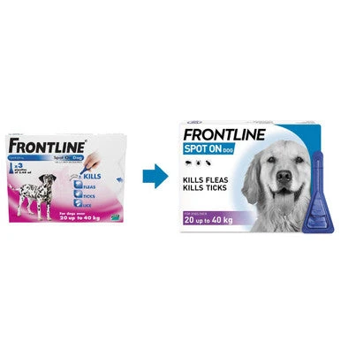 Frontline Spot On Flea & Tick Treatment For Large Dogs (20-40kg) 3 Frontline Spot On Flea & Tick Treatment For Large Dogs (20-40kg) - Image 3
