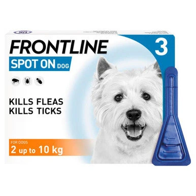 Frontline Spot On Flea & Tick Treatment For Small Dogs (2-10kg) 2 Frontline Spot On Flea & Tick Treatment For Small Dogs (2-10kg) - Image 2