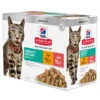 Hill's Science Plan Perfect Weight Adult 1-6 Wet Cat Food Pouches - Delicious Selection