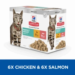 Hill's Science Plan Perfect Weight Adult 1-6 Wet Cat Food Pouches - Delicious Selection -Pet Supplies I9394277 en 03 37640.1710539486.386.513