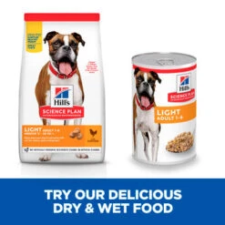Hill's Science Plan Light Medium Adult 1-6 Dry Dog Food - Chicken -Pet Supplies I9399363 en 03 32267.1710539485.386.513
