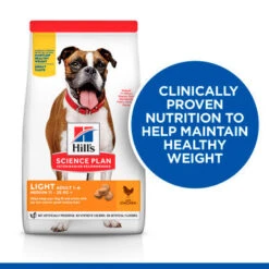 Hill's Science Plan Light Medium Adult 1-6 Dry Dog Food - Chicken -Pet Supplies I9399363 en 05 16334.1710539485.386.513