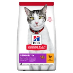 Hill's Science Plan Senior 11+ Dry Cat Food - Chicken