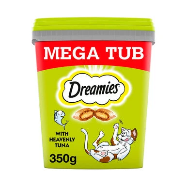 Dreamies Cat Treats Mega Tub - Tuna 2 Dreamies Cat Treats Mega Tub - Tuna - Image 2