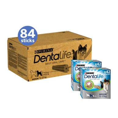 Purina Dentalife Medium Adult Dog Daily Chew Treat 1 Purina Dentalife Medium Adult Dog Daily Chew Treat