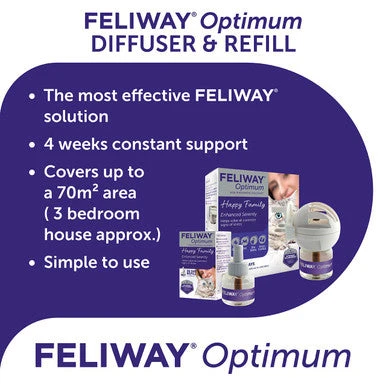 Feliway Optimum Refill Diffuser (30 Days) 3 Feliway Optimum Refill Diffuser (30 Days) - Image 3