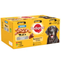 Pedigree Senior Wet Dog Food Tins - Meat Selection In Loaf 12 Pedigree Senior Wet Dog Food Tins - Meat Selection In Loaf -Pet Supplies I9491327 en 03 17325.1710539562.386.513
