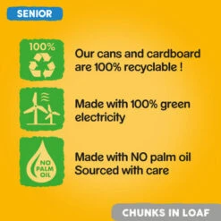 Pedigree Senior Wet Dog Food Tins - Meat Selection In Loaf 15 Pedigree Senior Wet Dog Food Tins - Meat Selection In Loaf -Pet Supplies I9491327 en 06 01028.1710539562.386.513