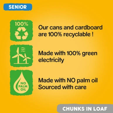 Pedigree Senior Wet Dog Food Tins - Meat Selection In Loaf 6 Pedigree Senior Wet Dog Food Tins - Meat Selection In Loaf - Image 6