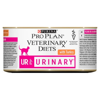 Purina Pro Plan Veterinary Diets UR St/Ox Urinary Adult Cat Wet Food - Turkey 1 Purina Pro Plan Veterinary Diets UR St/Ox Urinary Adult Cat Wet Food - Turkey