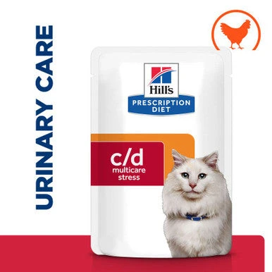Hill's Prescription Diet C/d Multicare Stress Urinary Care Cat Wet Food - Chicken 2 Hill's Prescription Diet C/d Multicare Stress Urinary Care Cat Wet Food - Chicken - Image 2