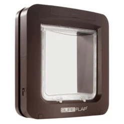 Sureflap Microchip Cat Pet Door In Brown