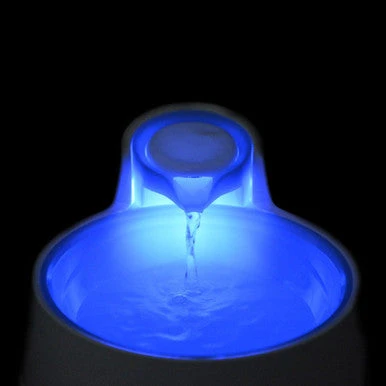 AquaSpring LED Illuminated Blue Pet Water Fountain 2 AquaSpring LED Illuminated Blue Pet Water Fountain - Image 2