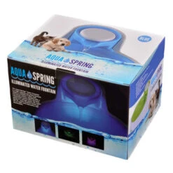 AquaSpring LED Illuminated Blue Pet Water Fountain 5 AquaSpring LED Illuminated Blue Pet Water Fountain -Pet Supplies I9520438 02 26277.1710539614.386.513