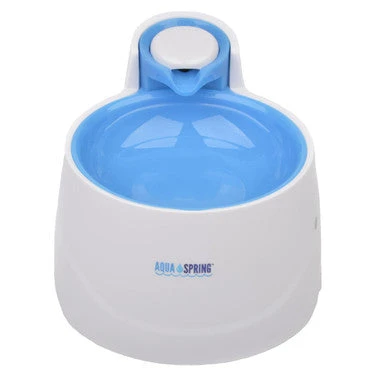 AquaSpring LED Illuminated Blue Pet Water Fountain 1 AquaSpring LED Illuminated Blue Pet Water Fountain