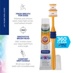 Arm & Hammer Fresh Coconut Dental Kit Dog -Pet Supplies I9520462 03 06575.1700642885.386.513