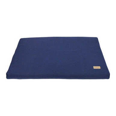 Earthbound Removable Waterproof/Sherpa Dog Cage Mat Navy 2 Earthbound Removable Waterproof/Sherpa Dog Cage Mat Navy - Image 2